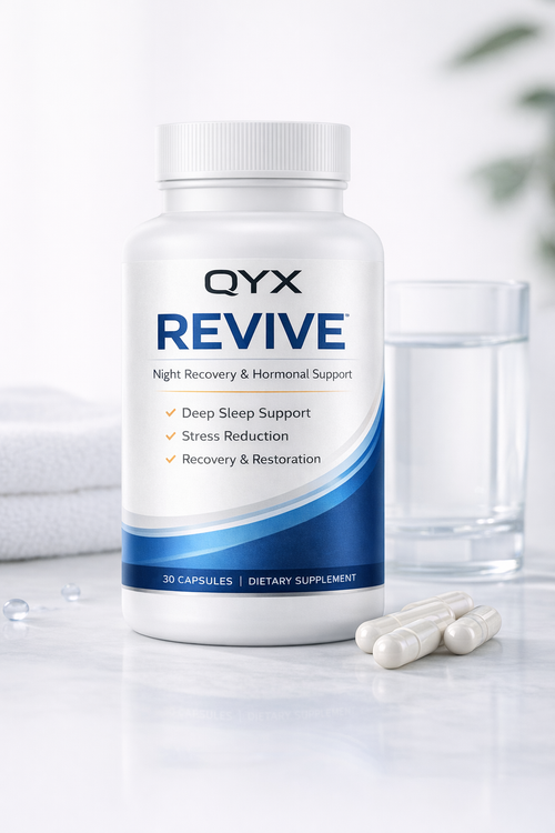 QYX REVIVE – Night Recovery for Vitality &amp; Fertility Support (30 Capsules)