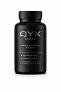 QYX MEN Advanced Vitality Formula – Male Energy &amp; Fertility Support (60 Capsules)